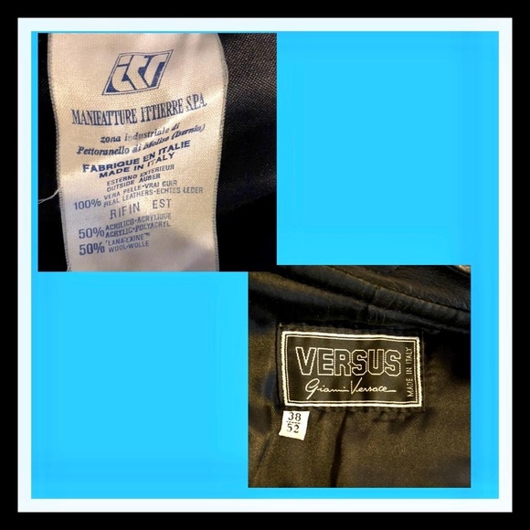 ⛔⛔SOLD⛔⛔Versus Gianni Versace Leather jacket - Picture 8 of 8